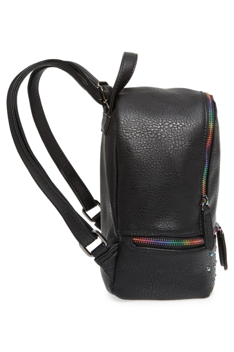 black backpack mini Amazon.com: Barsine Girls Fashion Mini Backpack Purse Small Cute Plaid  Leather Women Backpacks Little Bag (Black) : Clothing, Shoes & Jewelry