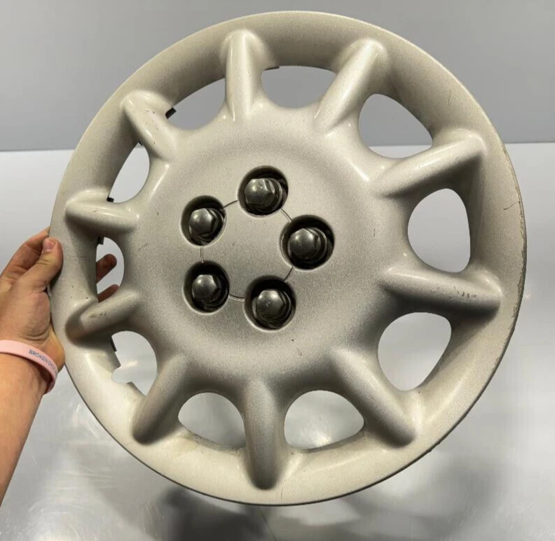 1999 CHRYSLER CIRRUS TAMPA DO CUBO TAMPA DA RODA TAMPA DO CENTRO PEÇA USADA ORIGINAL DO FABRICANTE MOPAR - Imagem 3 de 4