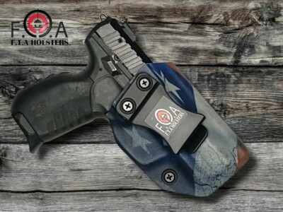 US Flag Inside The Waistband Concealment Holster  with adjustable cant.