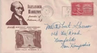 1957 Patterson, New Jersey Unofficial City Hamilton FDC w Classic Cachet, #1086