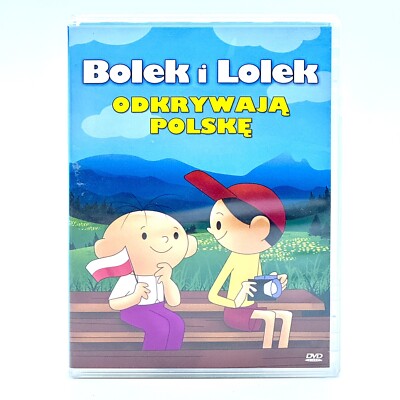 Bolek i Lolek odkrywaja Polske (DVD) bajki dla dzieci POLSKI POLISH