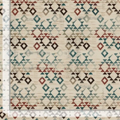 Nature Aztec Southwestern CD1701 Natural Timeless Treasures Cotton Fabric