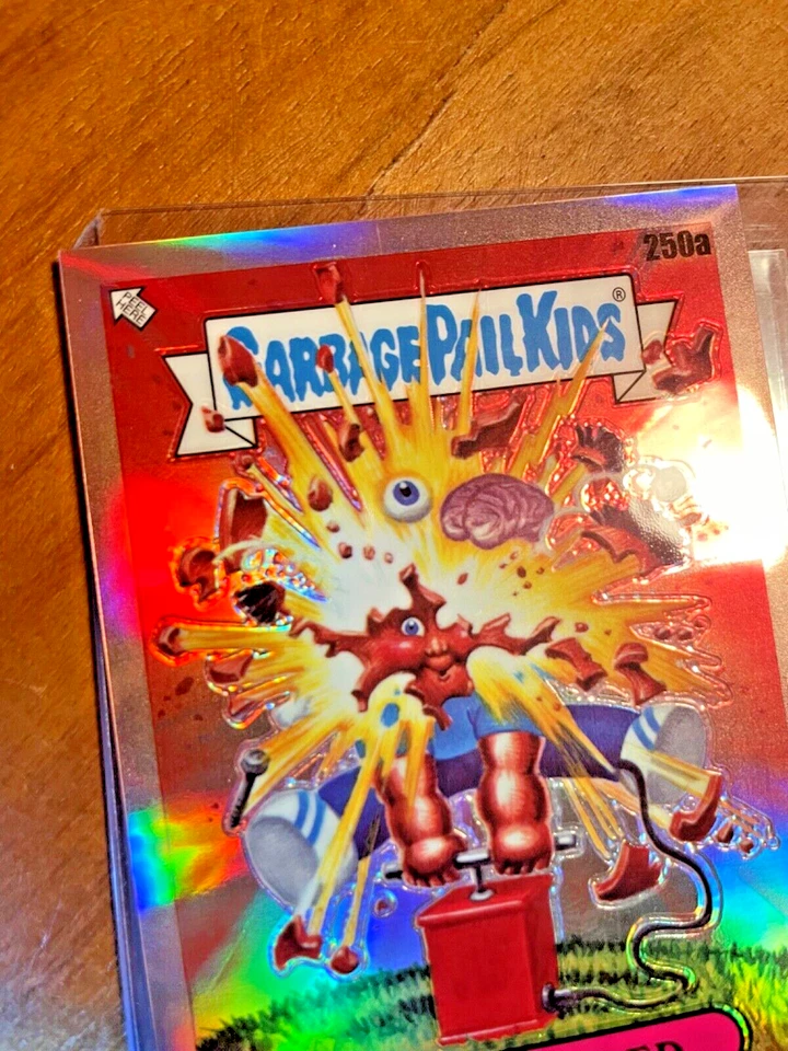 Newly Dead Ed #250a 09/25 Rose Gold 2023 Garbage Pail Kids Chrome 6 - RARE - Image 4 of 4