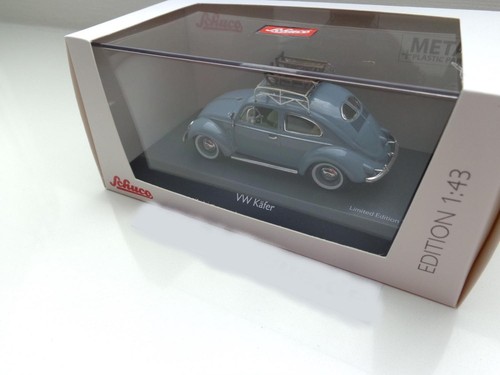 Volkswagen VW Käfer 1200 Brezel Coche a Escala Schuco 1:43 Con Trineo 450270900 - Imagen 3 de 6