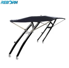 Reborn Launch Wakeboard Tower Black Powder Coated Plus Pro3 Tower Bimini PKG