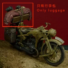 1/35 Resin WWII Motorcycle Accessories Stowage Unassembled Unpainted KY659