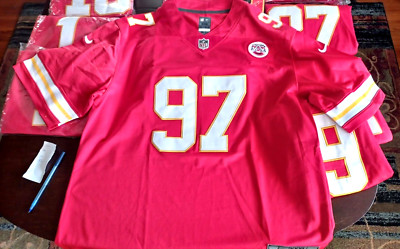 Kansas City Chiefs Red Anudike-Uzomah #97 Jersey Size Medium New