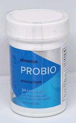 LifeVantage PROBIO 30 Capsules 6 Strains Probiotics 6 Billion CFU Gut Immune New