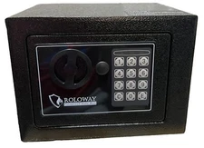 Steel Money Box with Keys for Home with Fireproof Money Bag for Cash Hidden S...