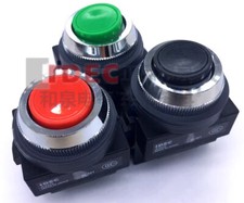 1pcs IDEC Push button Switch 25mm ABS120NG R B W Y A multicolor 2NO