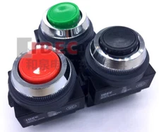 1pcs IDEC Push button Switch 25mm ABS101NG R B W Y A multicolor 1NC
