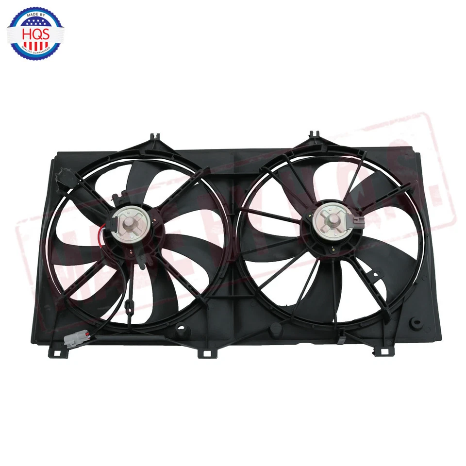 Ventilador de refrigeración de radiador y condensador 16361-0H090 para Toyota Camry 2007-2009 2,4 L L4 Foto 4 de 4