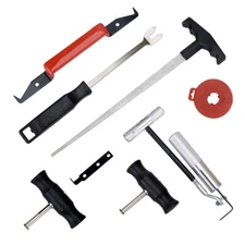 8Pcs Car Auto Body Windshield Wind Glass Removal Remover Repair Tool Kit Part