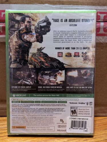 Fallout 3 Game Of The Year GOTY Edition & Rage For Xbox One NEW SEALED 2-pack - Picture 2 of 4