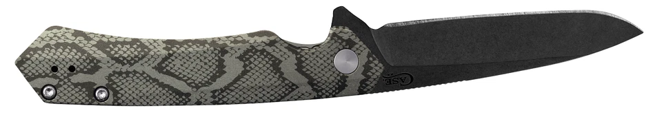 Cuchillos de bolsillo Case xx Knife Shot Show Kinzua 64636 OD piel de serpiente aluminio S35VN Foto 4 de 4