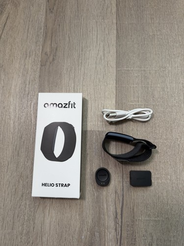 Amazfit Helio Strap Fitness Tracker Wristband (Black) Excellent Condition