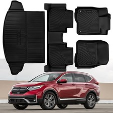 For 2017-2022 Honda Cr-v Crv All Weather Floor Mats Cargo Liners Tpe Rubber New