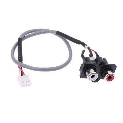 Audios Input Socket Audios Interfaces Panel Mount Cable For Clear Sound Output