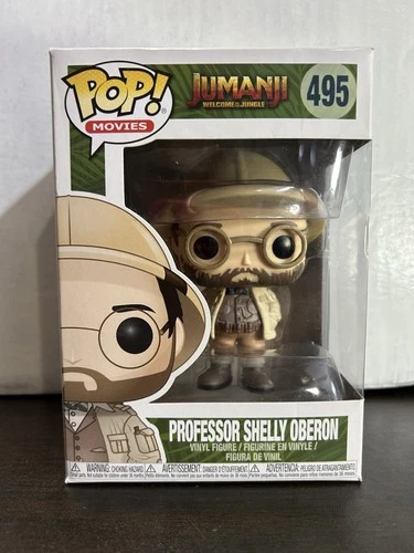 Professor Shelly Oberon Jumanji Pop Movies Funko Pop 495 With Protector