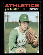 1971 Topps #45 Jim Hunter