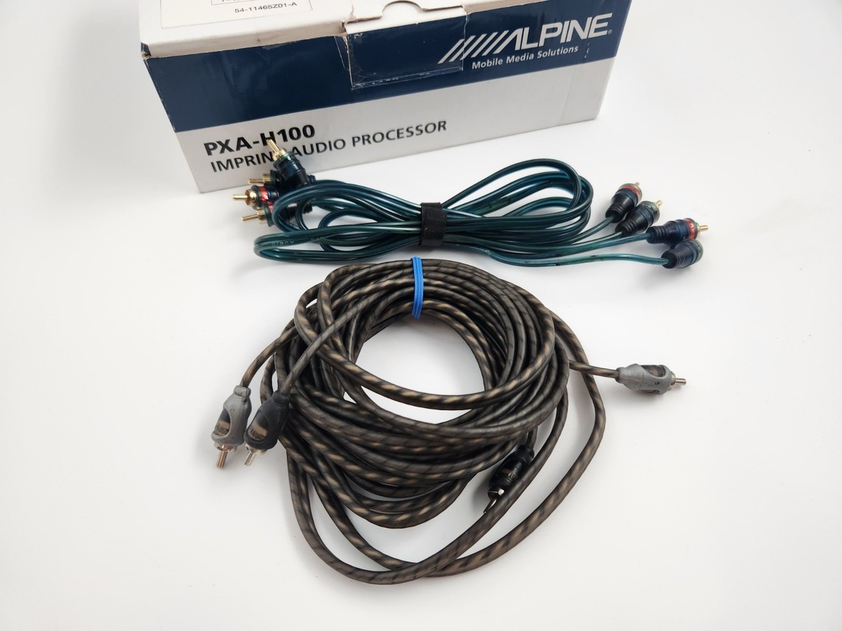 Alpine PXA-H100 Imprint Audio Processor & KTX-H100 Sound Manager