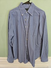 Polo Ralph Lauren Men's Dress Shirt, Size 16.5, Blue, Long Sleeve