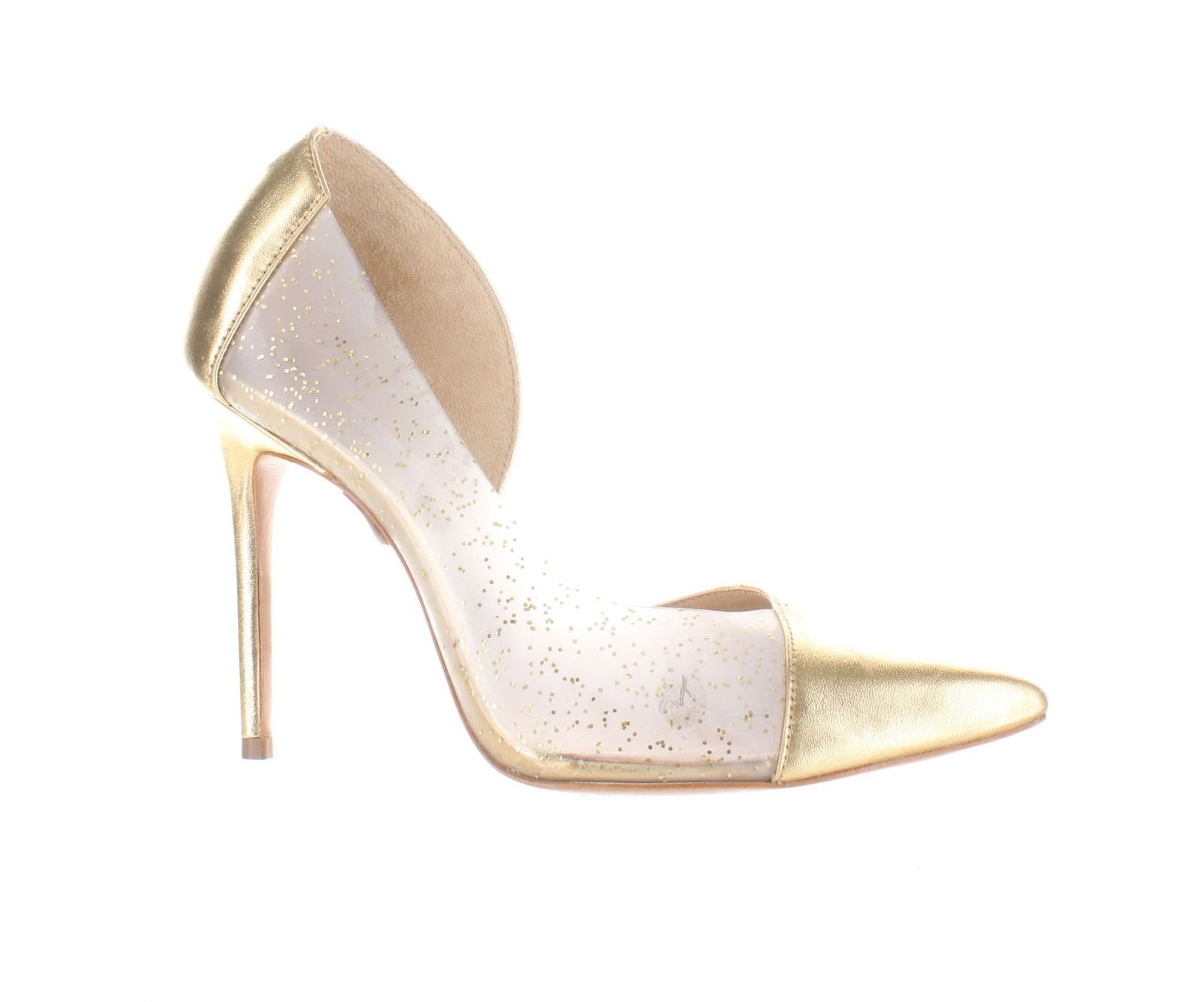 Schutz Womens Gold D’Orsays Size 6