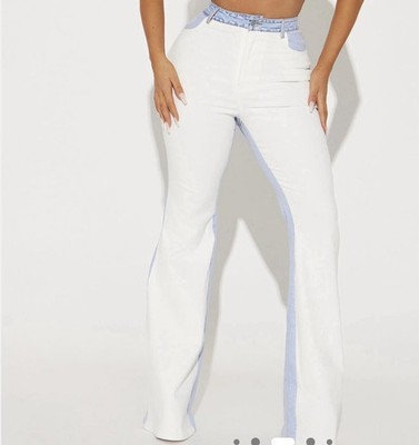 Fashion Nova Star Of The Show Denim Pant Size Large