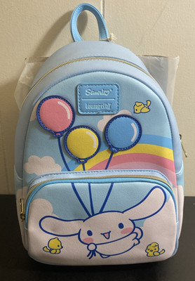 Loungefly Sanrio Cinnamoroll Balloons Mini Backpack GameStop Exclusive womens 