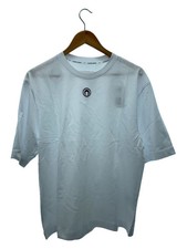 MARINE SERRE MOON LOGO JERSEY LOOSE FIT T SHIRT M Cotton WHT Solid