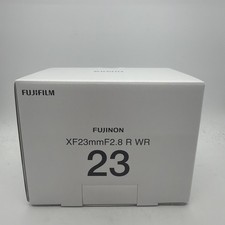 Fujifilm Fujinon XF 23mm F/2.8 R WR Lens Black