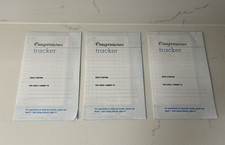 3 NEW Weight Watchers WW 2009 Points Program System Journal Tracker Diary Log