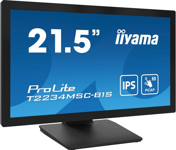 "Iiyama Prolite T2234MSC 21.5\" Full Hd Ips GläNzend Touch Display 8Ms Schwarz"-image