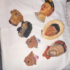 Bossons Hand Painted Chalkware Figurines Lot ...