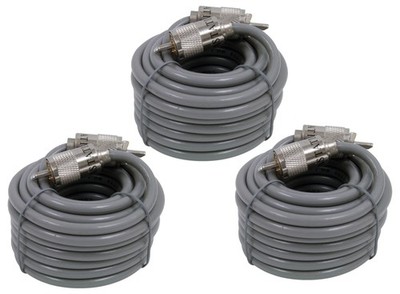 Ullnosoo RG8x Coaxial Cable 50 ft, CB Radio Antenna