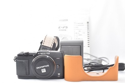 Olympus PEN E-P5 Black Body Wifi Digital Camera Shutter count  -8500 #348