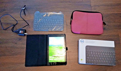 Dell Venue 8 Pro 32 GB and Folio Windows 10 EXTRAS RARE WORKING