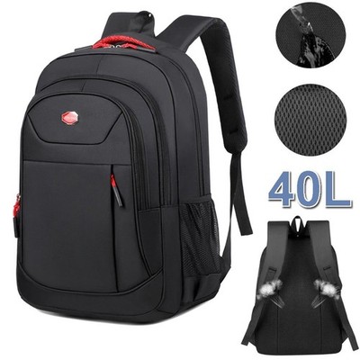 40L Herren Laptop Rucksack Wasserdicht Sport Arbeit Schulrucksack Backpack DHL