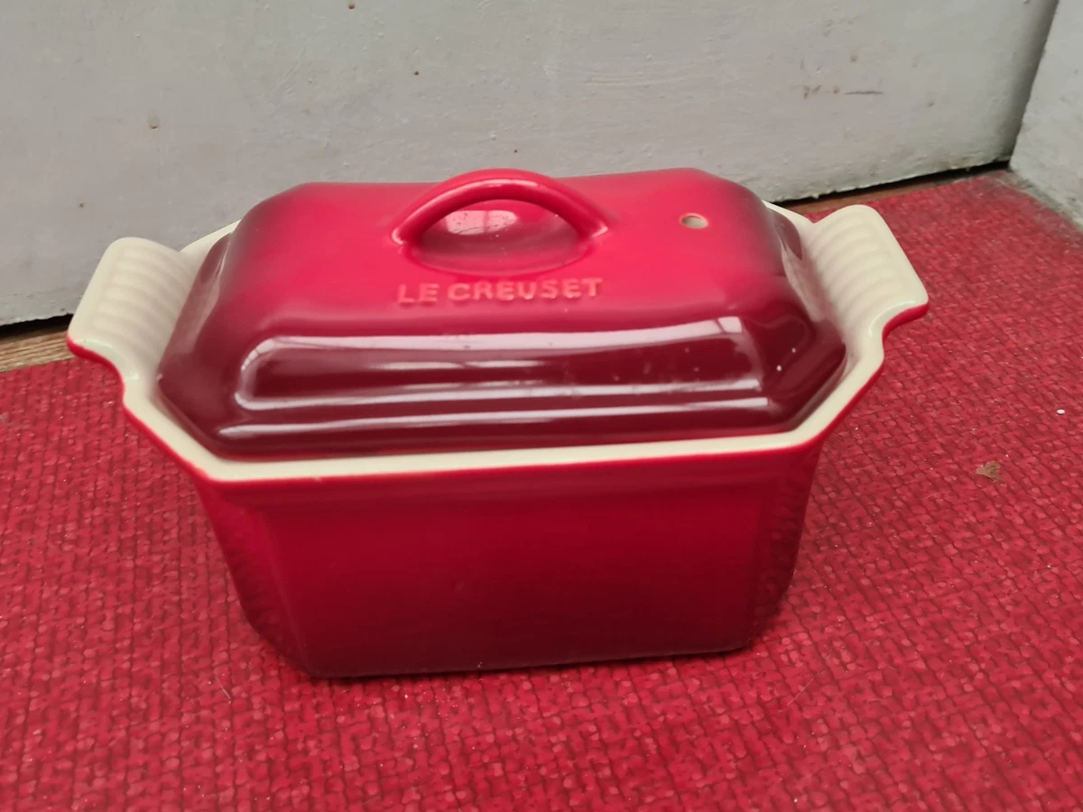 Casserole Ancienne Le Creuset - Marmite En Fonte Rouge, 18 Cm, Fabrication Française, Rétro