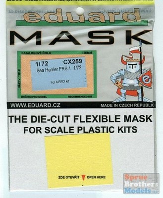 EDUCX259 1:72 Eduard Mask - Sea Harrier FRS.1 (AFX kit) #CX259