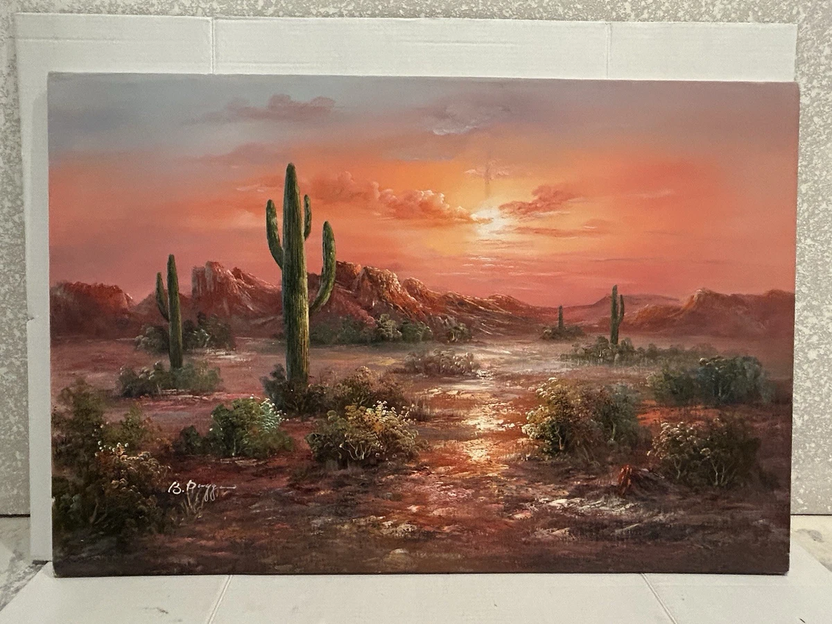 25+ Oil Painting Original Desert Art Paintings for sale | Updated