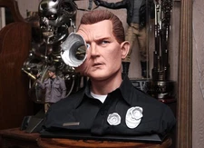 Terminator 2 Judgment Day T1000 Life Size 1:1 Bust Howard S Studios not Hot Toys