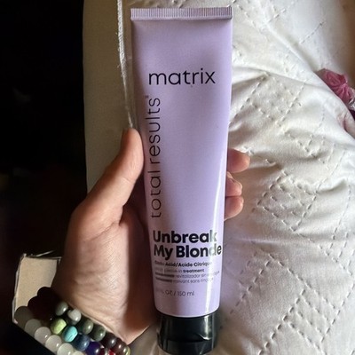 Matrix Total Results Unbreak My Blonde Citric Acid Leave In - 5.1 oz-Fast