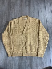 Men  s Vintage Cable Knit Cardigan