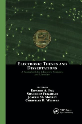 Electronic Theses and Dissertations: A Sourcebook for E - Paperback / softback N