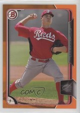 2015 Bowman Prospects Orange 7/25 Nick Travieso #BP82 0c6