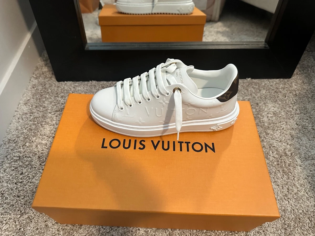 Louis Vuitton White Leather Athletic Shoes for Women for sale | eBay