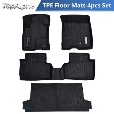 Floor Mats & Cargo Liner for Ford Maverick 2022-2026 Hybrid TPE All-Weather 4PCS