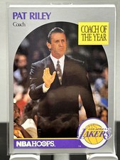 1990-91 Hoops - #317 - Pat Riley - Los Angeles Lakers
