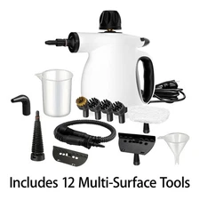 Handheld Pressurized Steam Cleaner 1200W High Temp Portable Steam Clean Machine